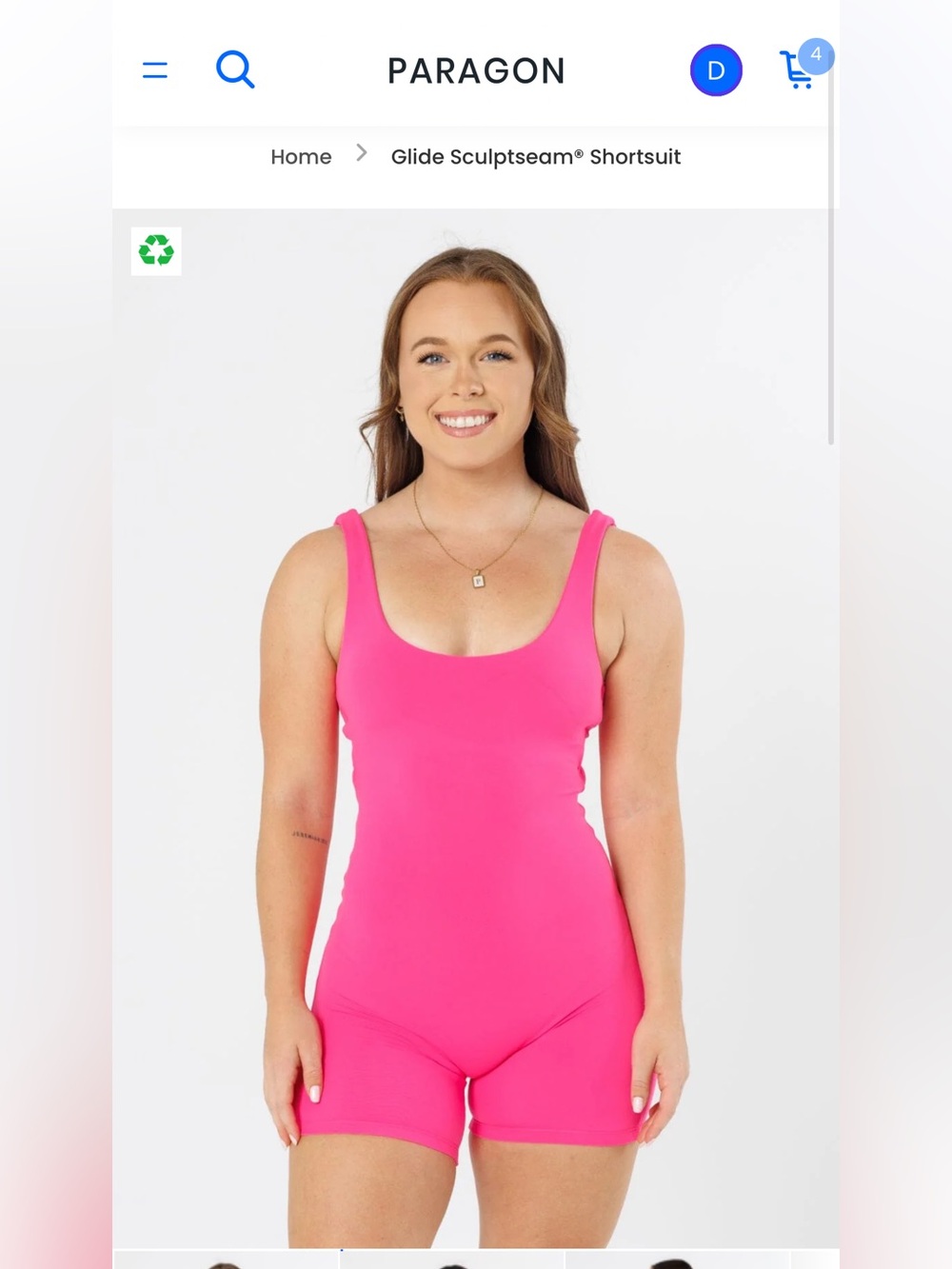 New paragon shortsuit